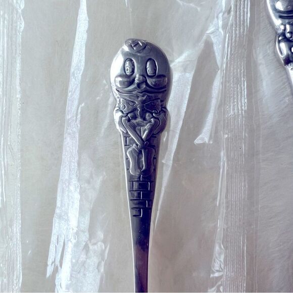 1994 Oneida Humpty Dumpty 5 Piece Child Flatware set, Made in USA NEW in pkg - Picture 4 of 13